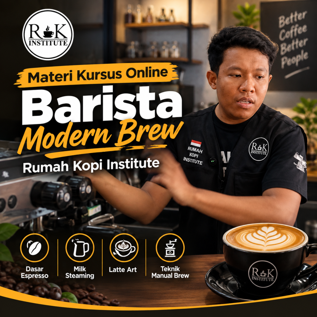 Kursus Barista Online Modern Brew