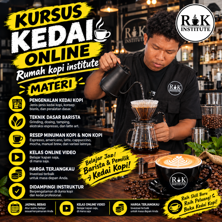 Kursus Kedai Kopi